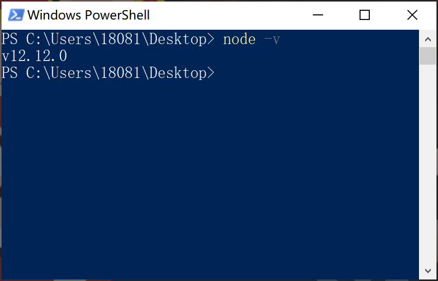 powershell node版本检测.png