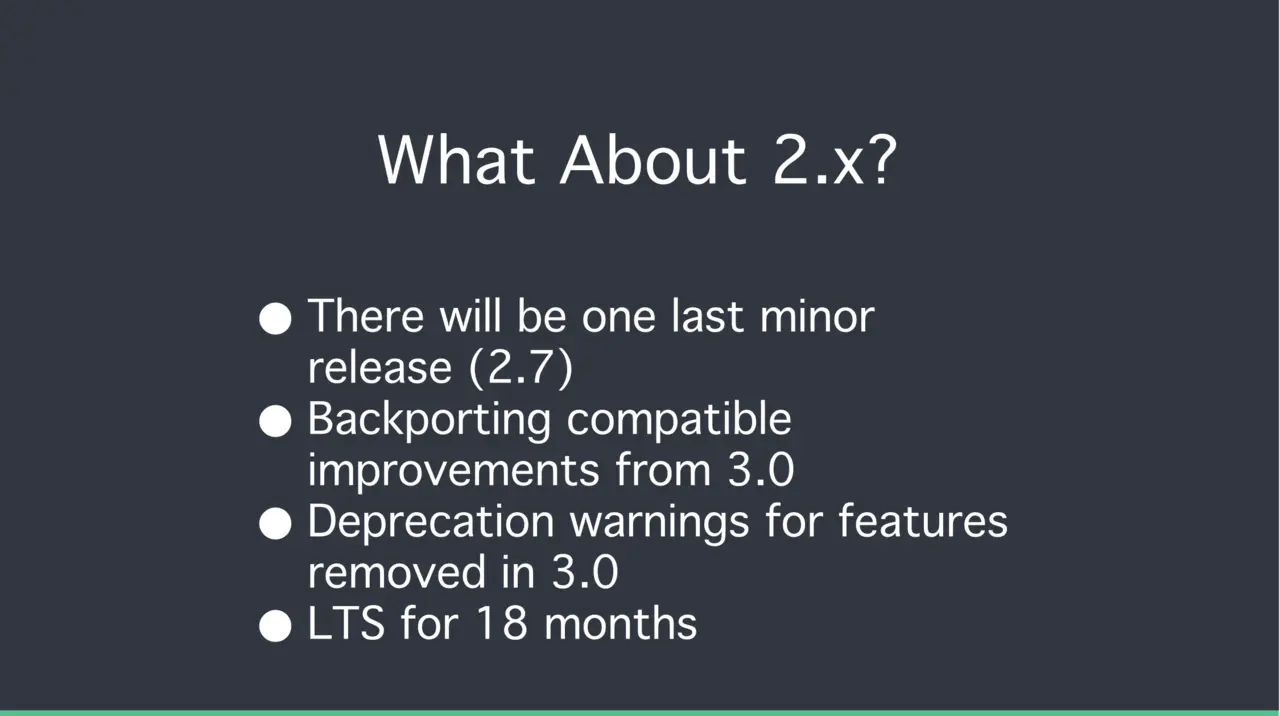 Vue2.x还有2.7版本